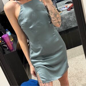 Abercrombie & Fitch green Mini Dress